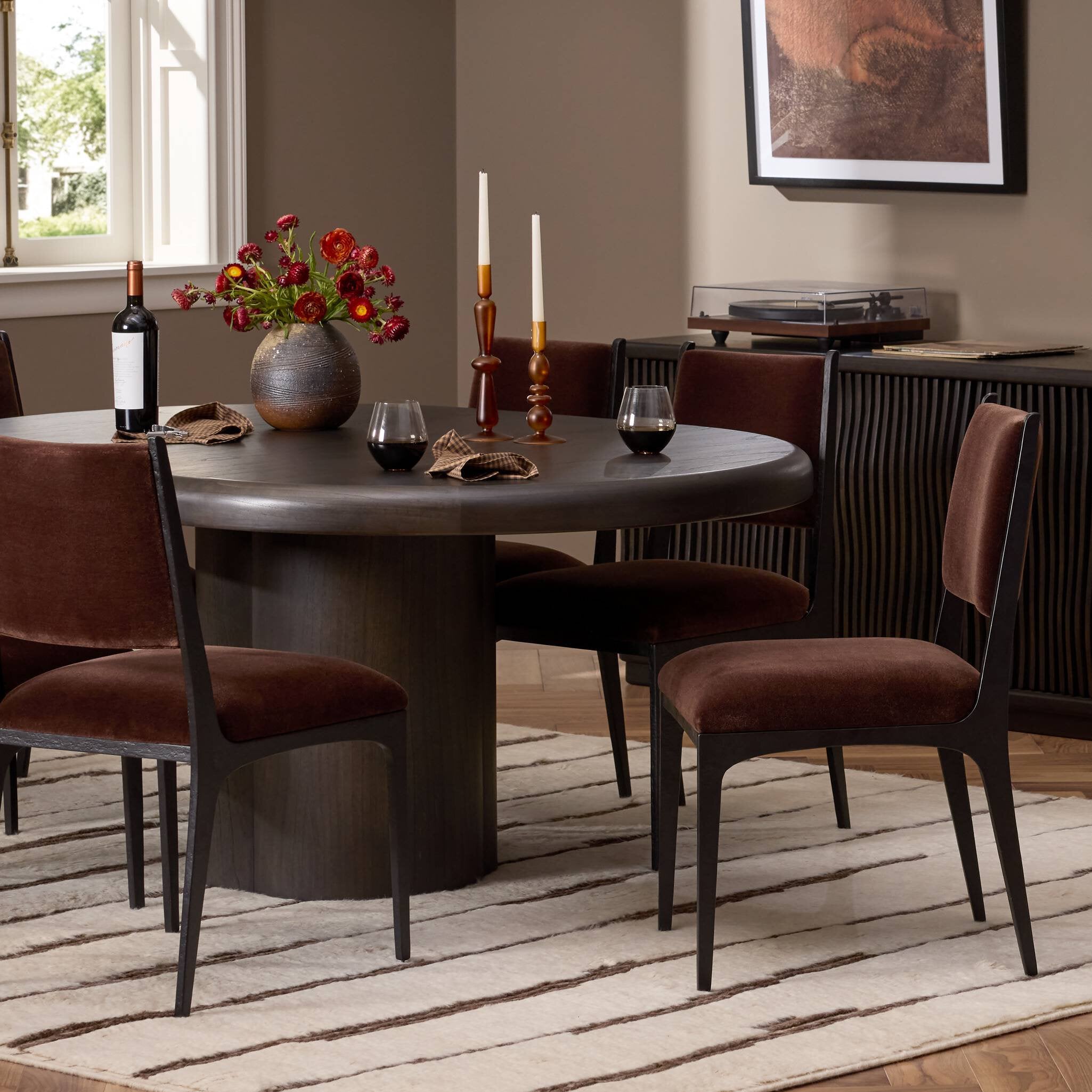 Valeene Dining Chair FURNITURE - dining chairs Four Hands