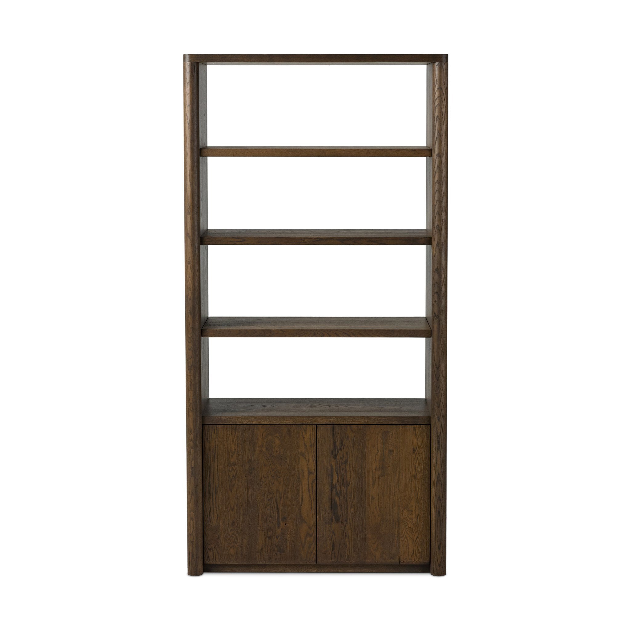 Arthur Bookcase FURNITURE - bookcases Four Hands Tobacco Oak