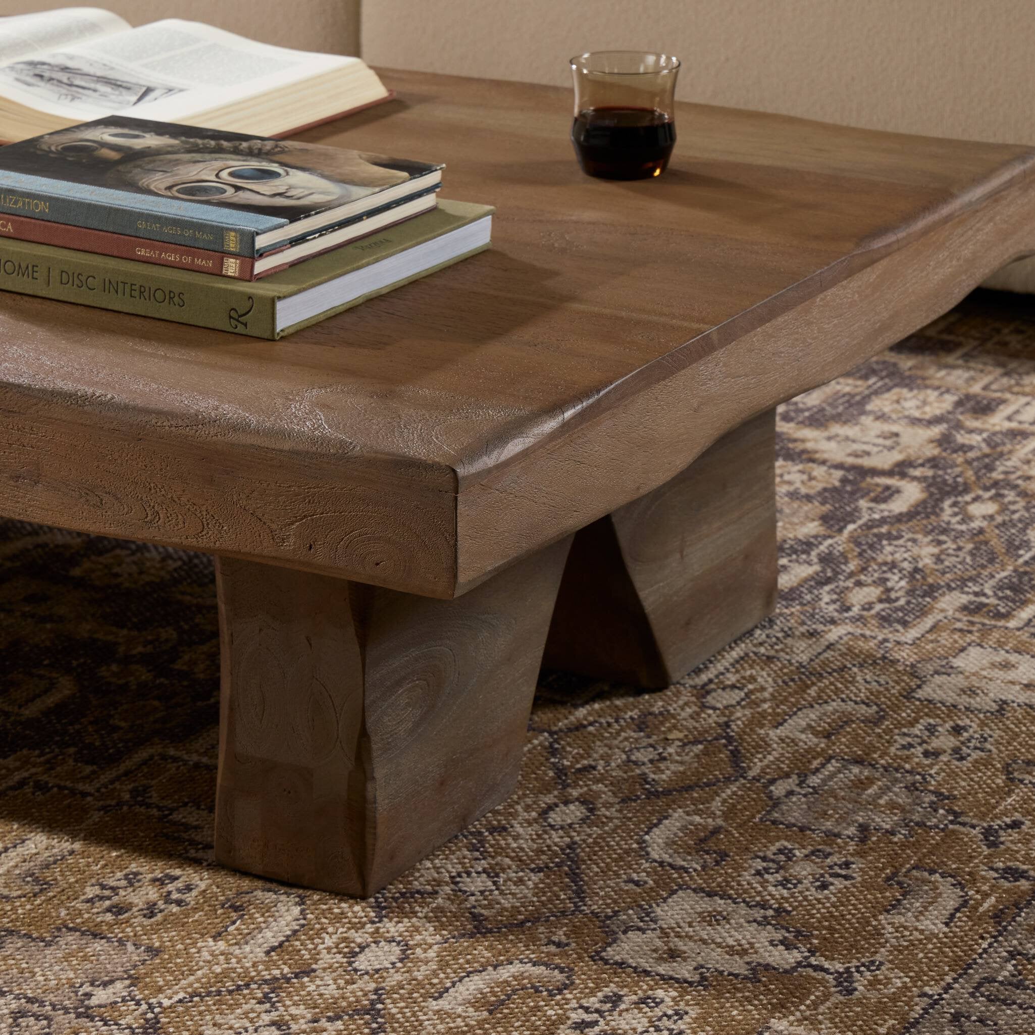 Reid Coffee Table FURNITURE - coffee table Four Hands
