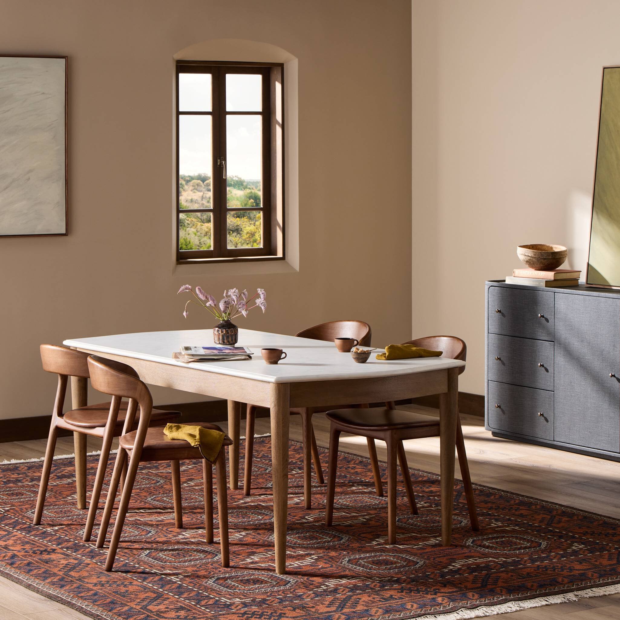Lison Dining Table FURNITURE - dining table Four Hands