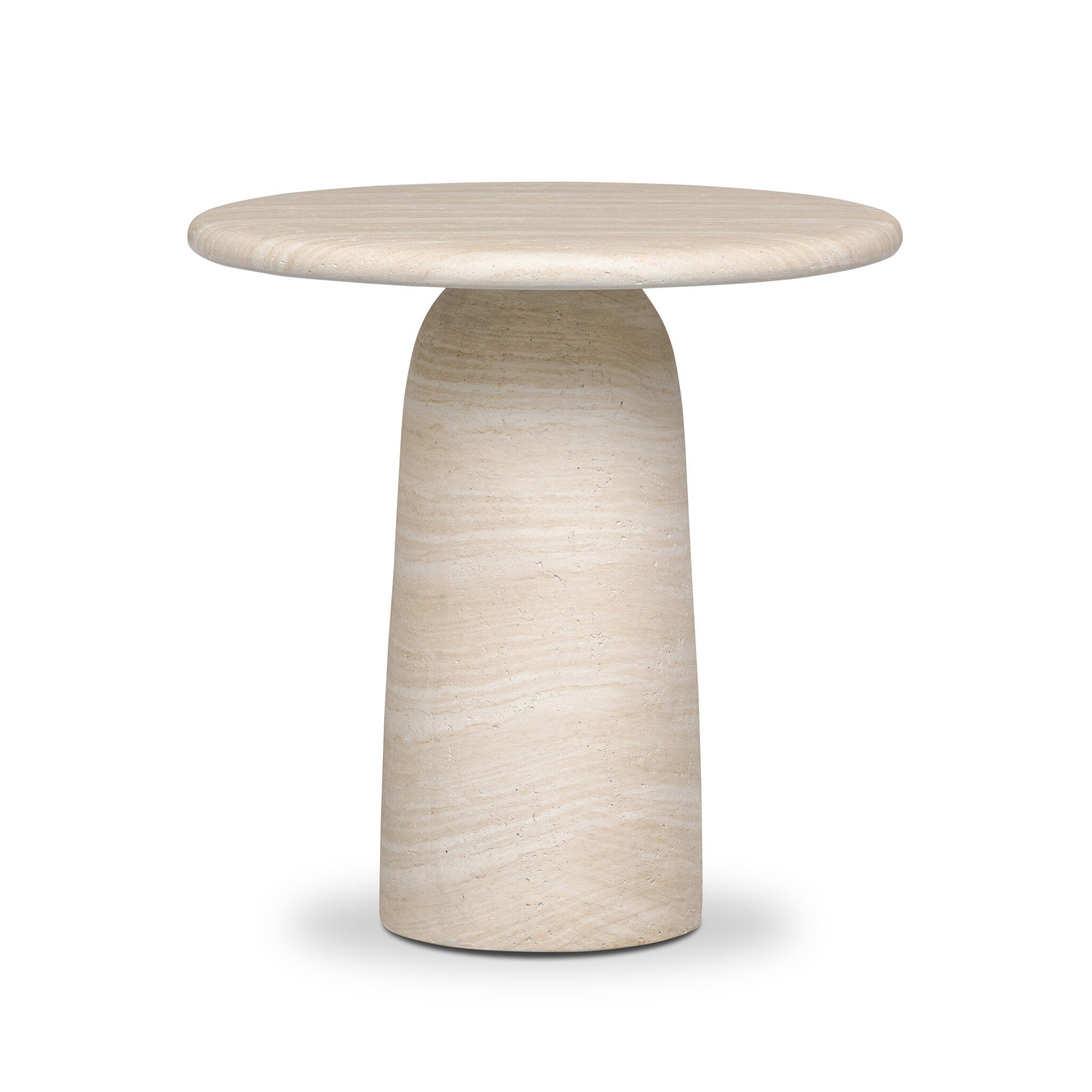 Janice End Table, Sand Striae