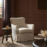 Devon Slipcover Swivel Chair