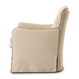 Devon Slipcover Swivel Chair
