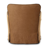 Devon Slipcover Swivel Chair