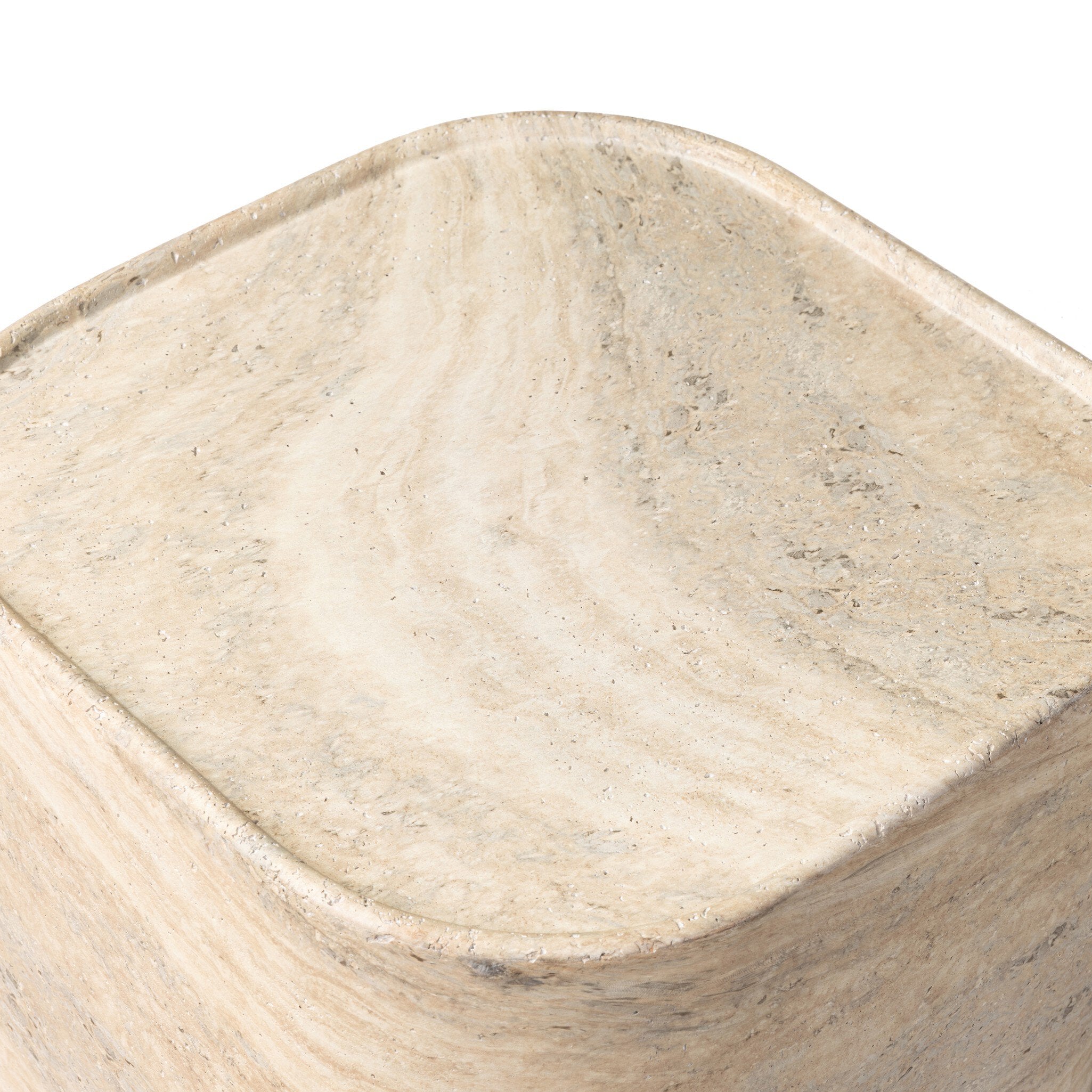 Manor Outdoor End Table FURNITURE - end table Four Hands