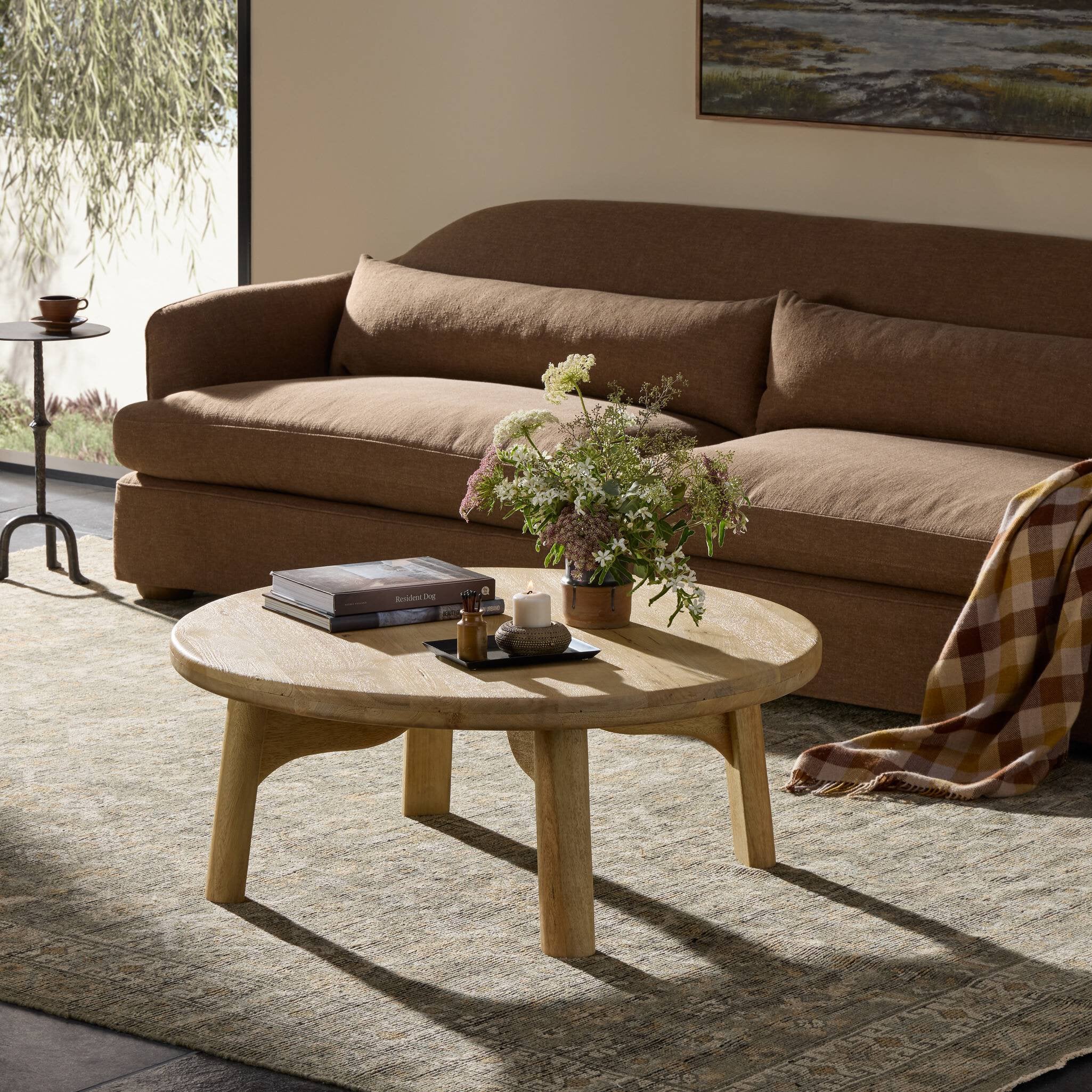 Daley Coffee Table FURNITURE - coffee table Four Hands