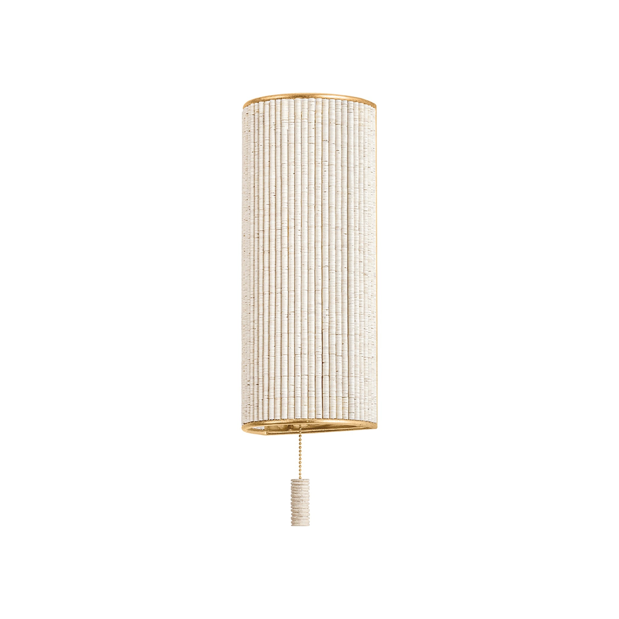 Hampden Wall Sconce, Vintage Gold Leaf