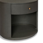Amelia Oval One Drawer Nightstand FURNITURE - nightstand Four Hands