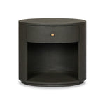 Amelia Oval One Drawer Nightstand FURNITURE - nightstand Four Hands