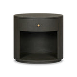 Amelia Oval One Drawer Nightstand FURNITURE - nightstand Four Hands