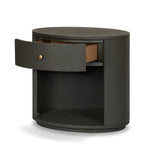 Amelia Oval One Drawer Nightstand FURNITURE - nightstand Four Hands