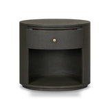Amelia Oval One Drawer Nightstand FURNITURE - nightstand Four Hands