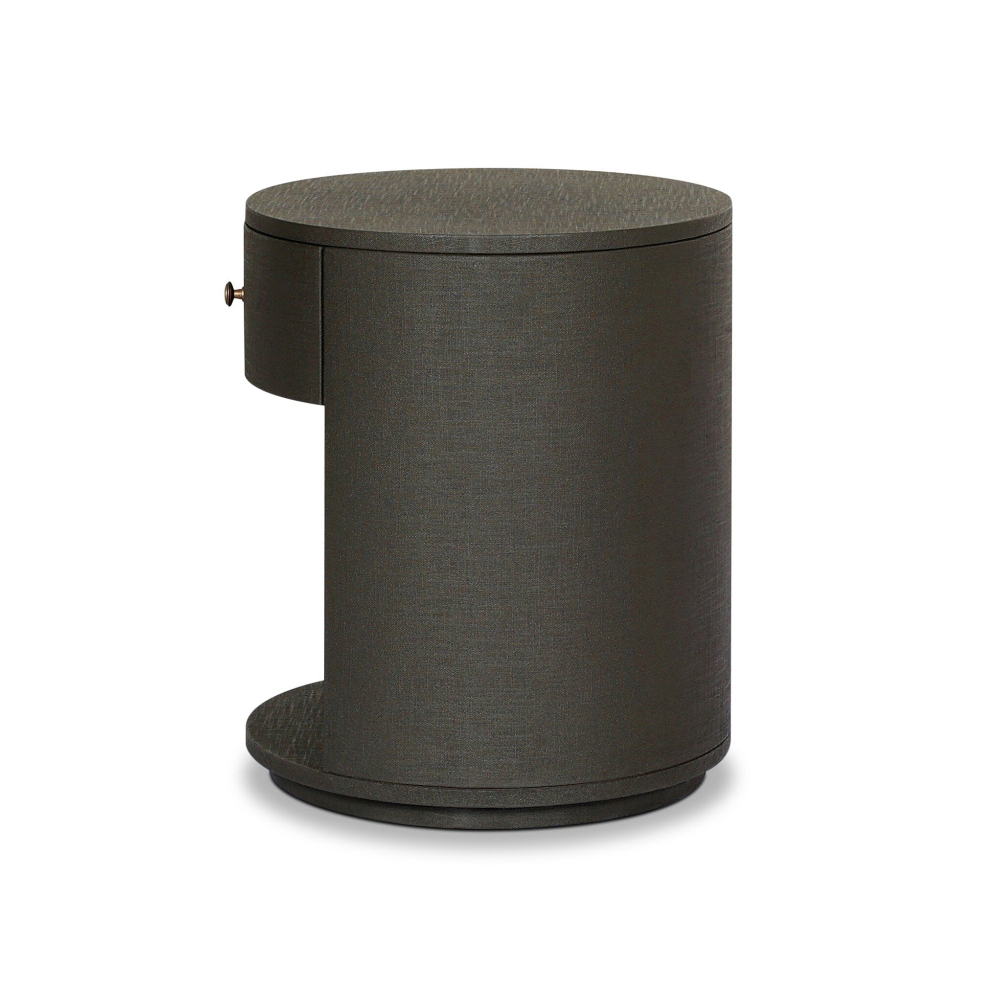 Amelia Oval One Drawer Nightstand FURNITURE - nightstand Four Hands