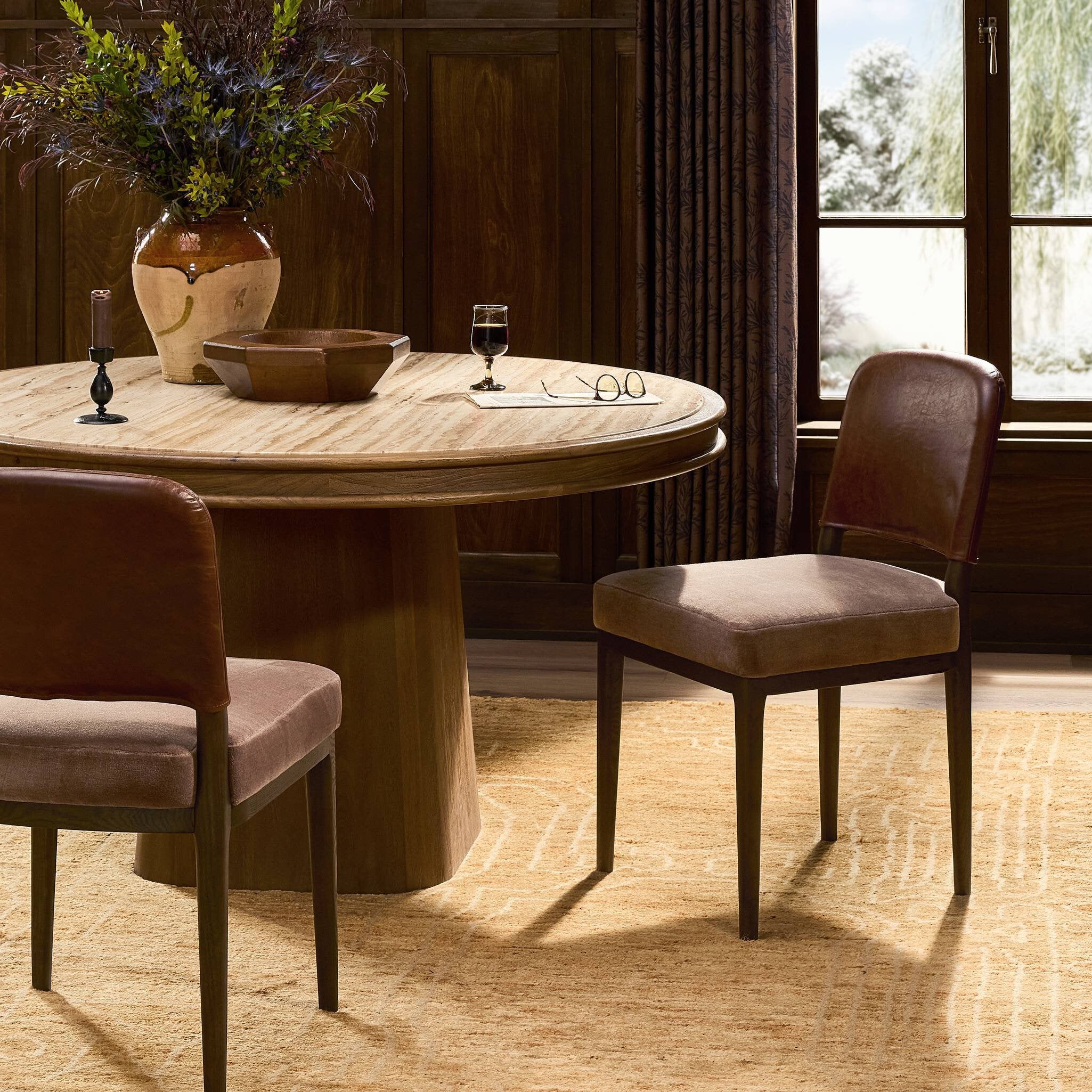 Ryver Dining Chair FURNITURE - dining chairs Four Hands