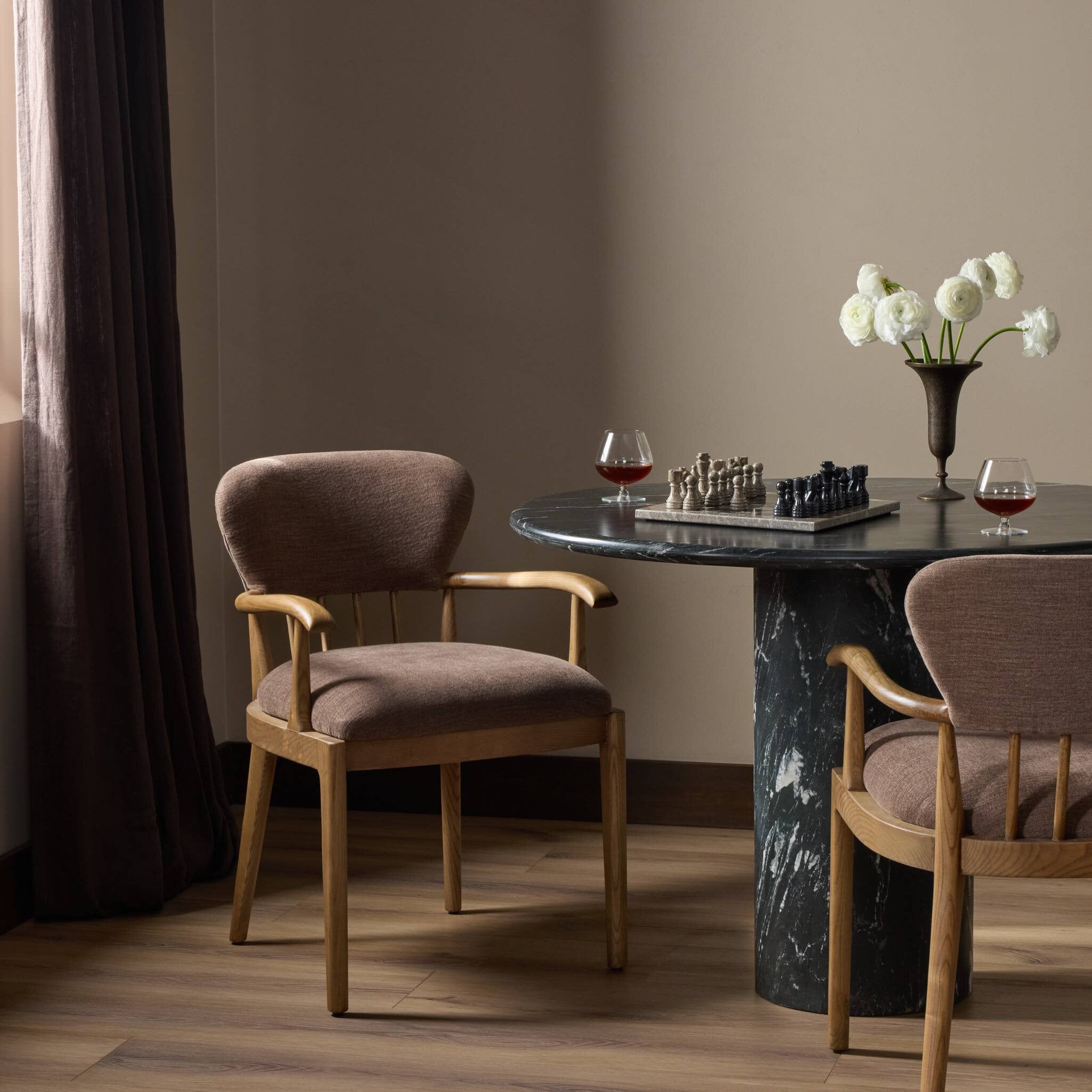 Marzio Dining Chair FURNITURE - dining chair Four Hands