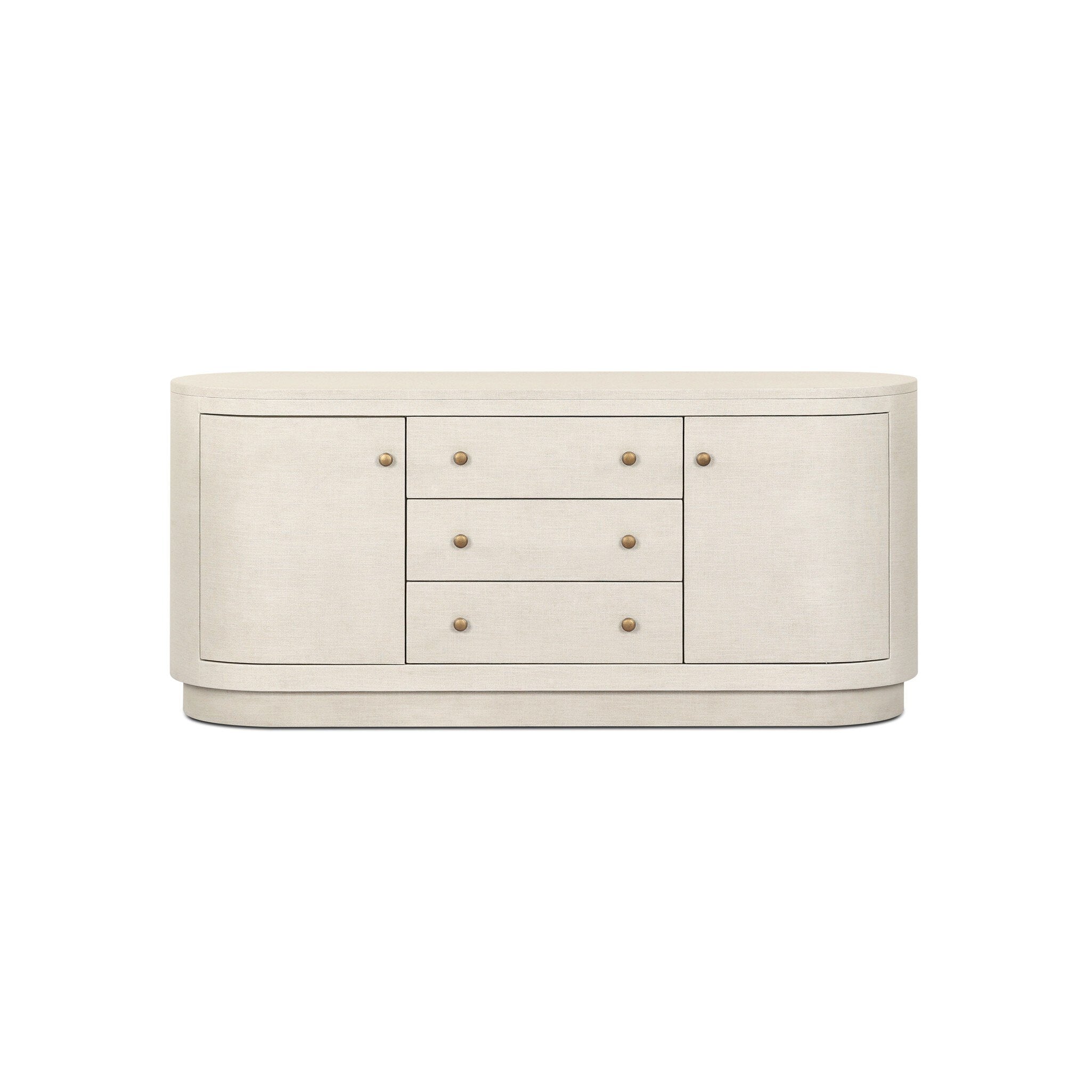 Amelia Media Console FURNITURE - console table Four Hands
