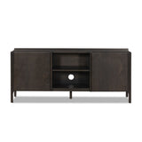 Cosgrove Media Console FURNITURE - console table Four Hands Espresso Oak Veneer