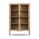 Gates Cabinet FURNITURE - cabinets Four Hands Light Natural Oak Veneer