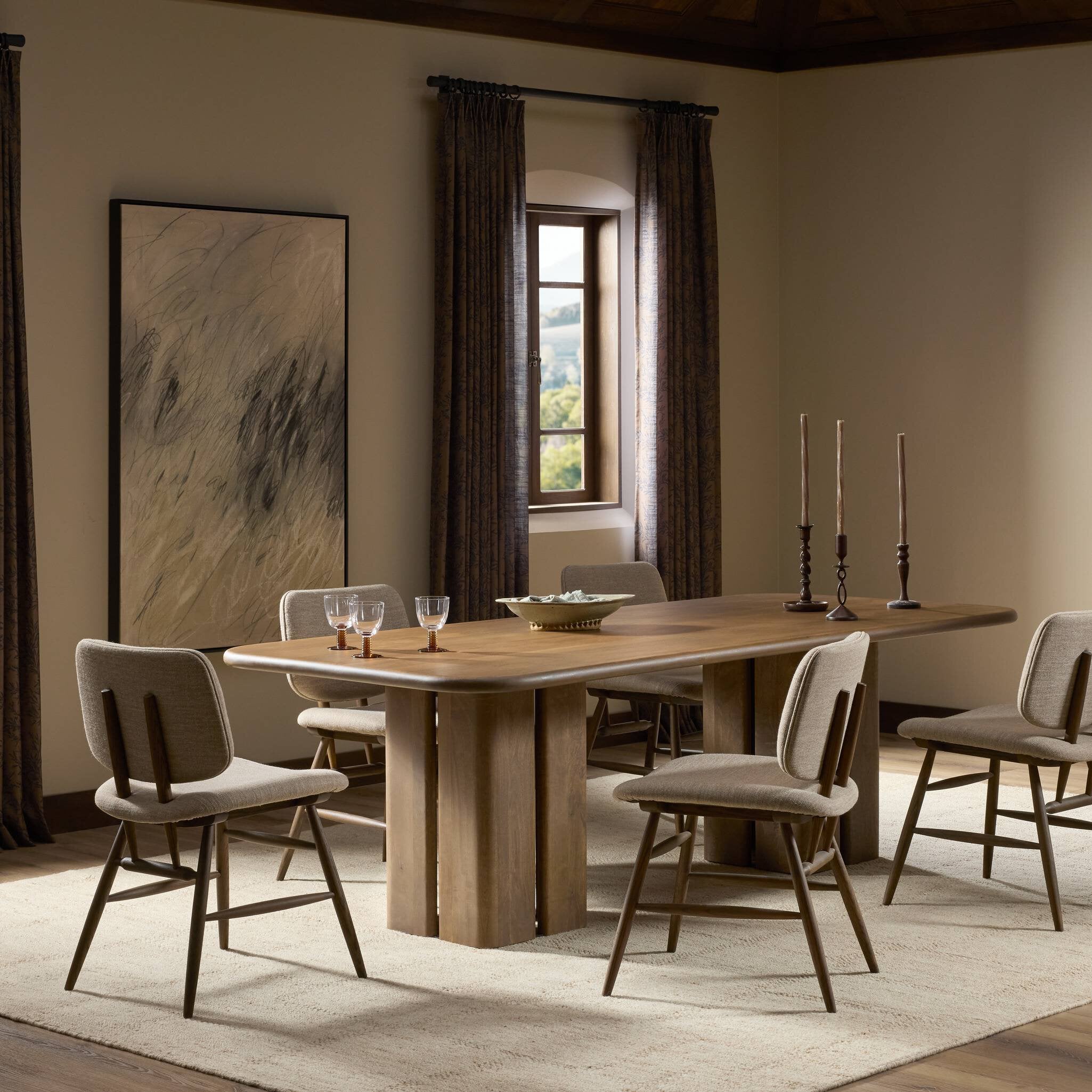 Rishi Dining Table FURNITURE - dining table Four Hands