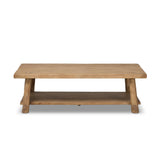 Hasia Coffee Table FURNITURE - coffee table Four Hands Light Mixed Reclaimed