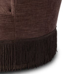 Aurora Fringe Swivel Chair FURNITURE - chairs Four Hands