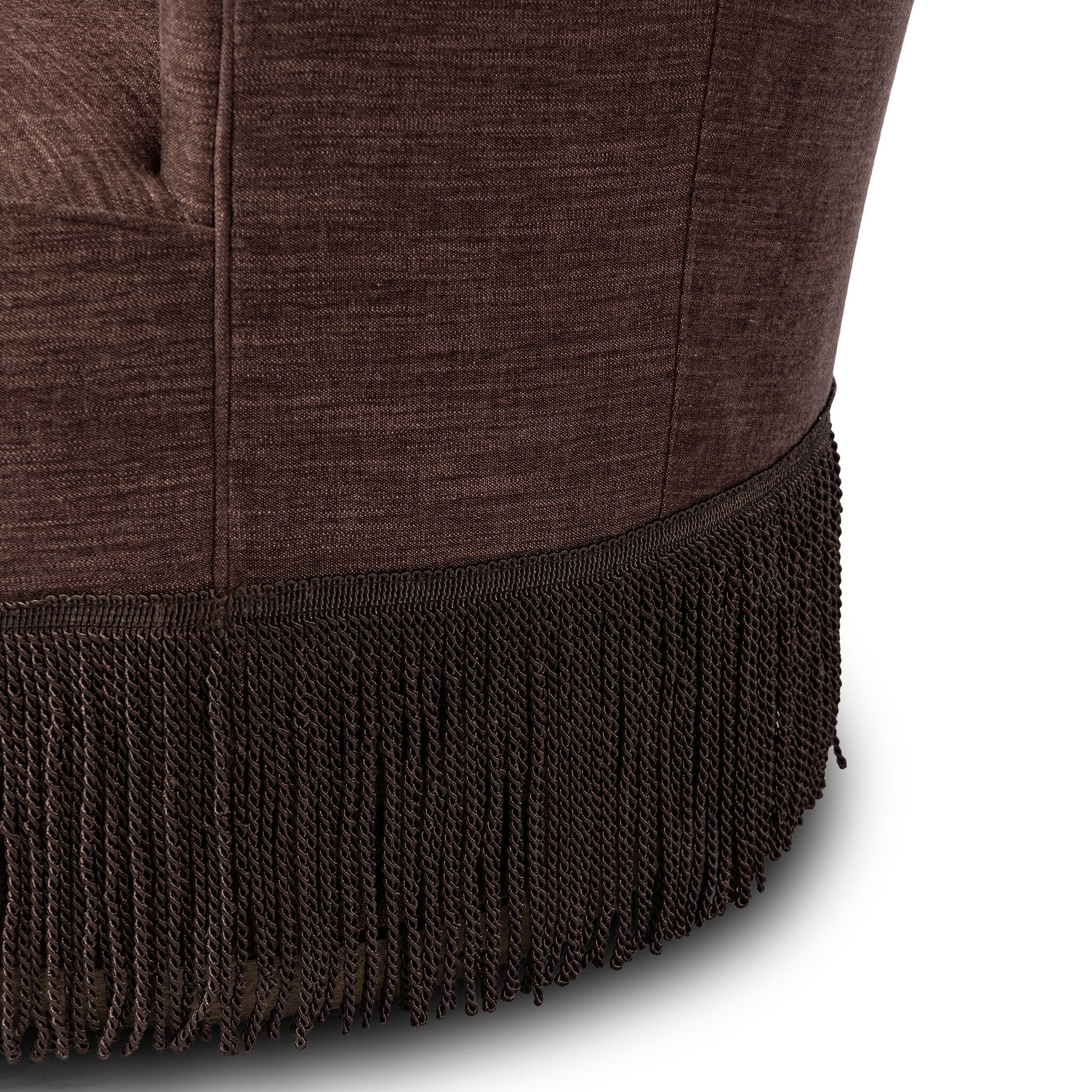 Aurora Fringe Swivel Chair FURNITURE - chairs Four Hands