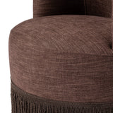 Aurora Fringe Swivel Chair FURNITURE - chairs Four Hands