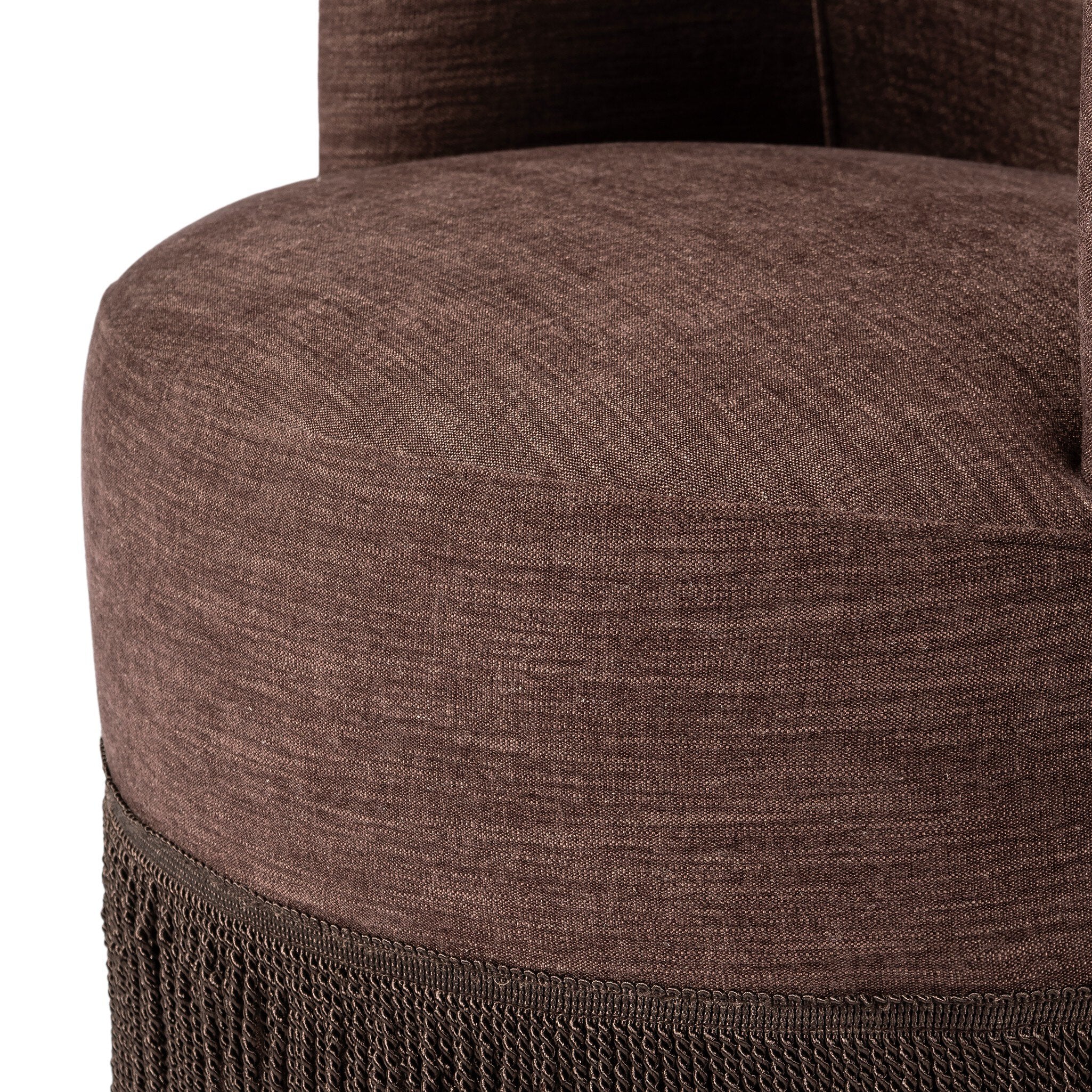 Aurora Fringe Swivel Chair FURNITURE - chairs Four Hands