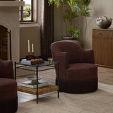 Aurora Fringe Swivel Chair FURNITURE - chairs Four Hands