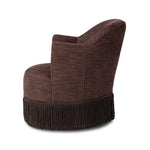Aurora Fringe Swivel Chair FURNITURE - chairs Four Hands