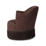 Aurora Fringe Swivel Chair FURNITURE - chairs Four Hands