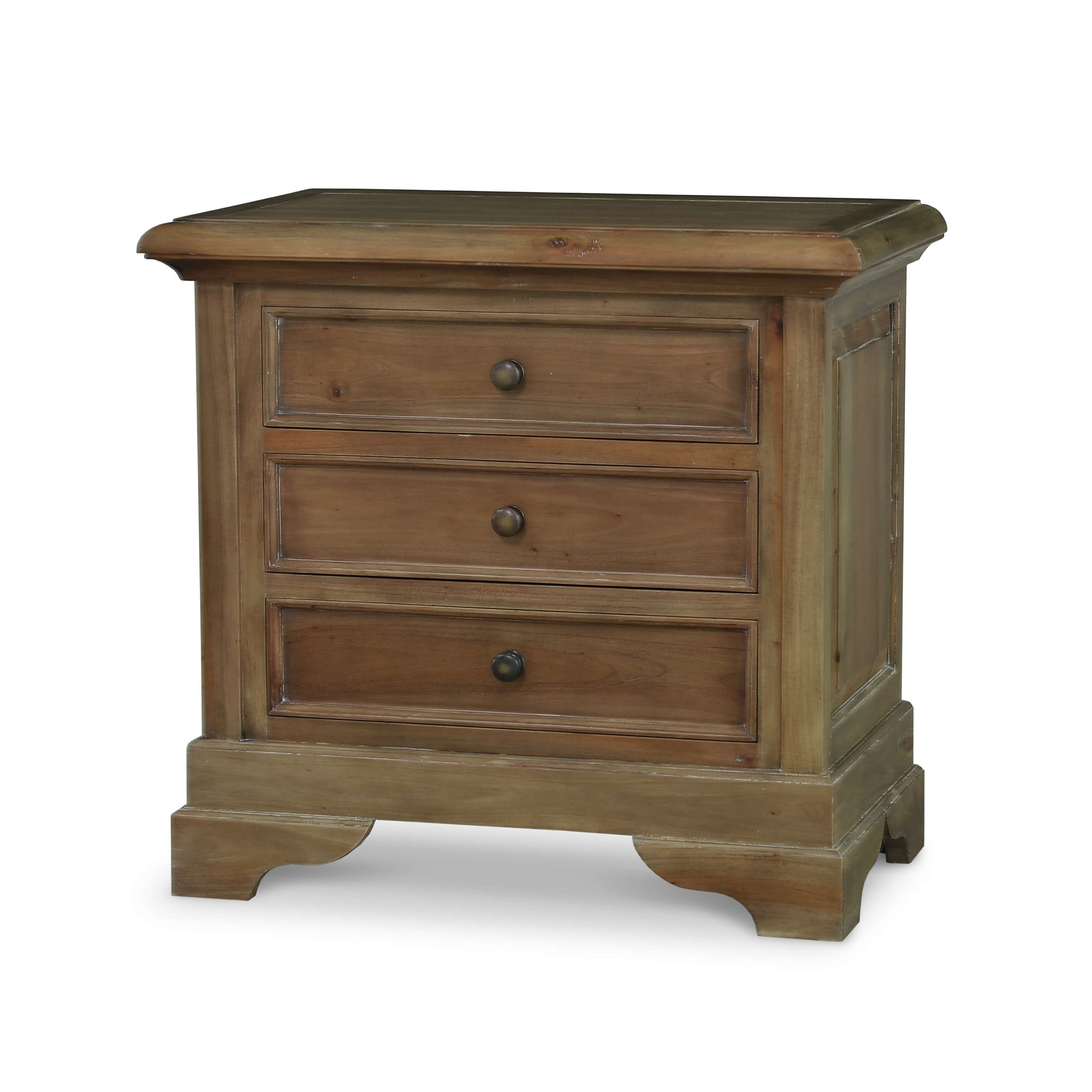 Huntley 3 Drawer Nightstand – view 2