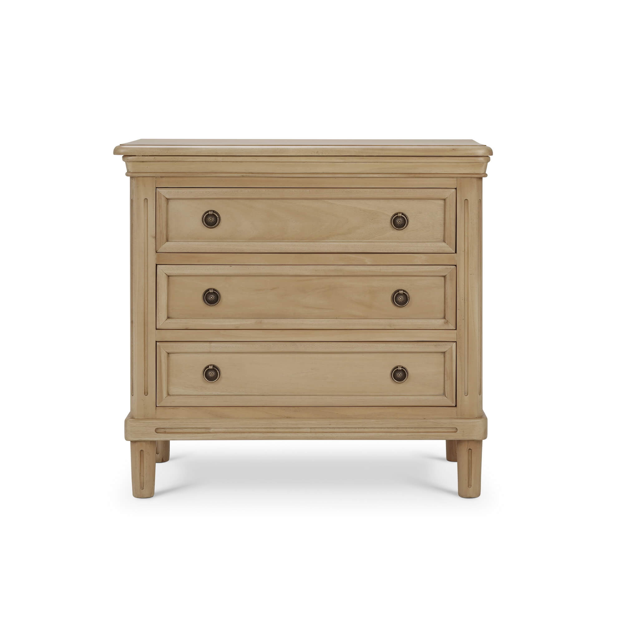 Hayward 3 Drawer Dresser Small FURNITURE - dressers & chests Bramble Fruitwood