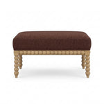 Charlotte Ottoman FURNITURE - ottoman Bramble Mahogany