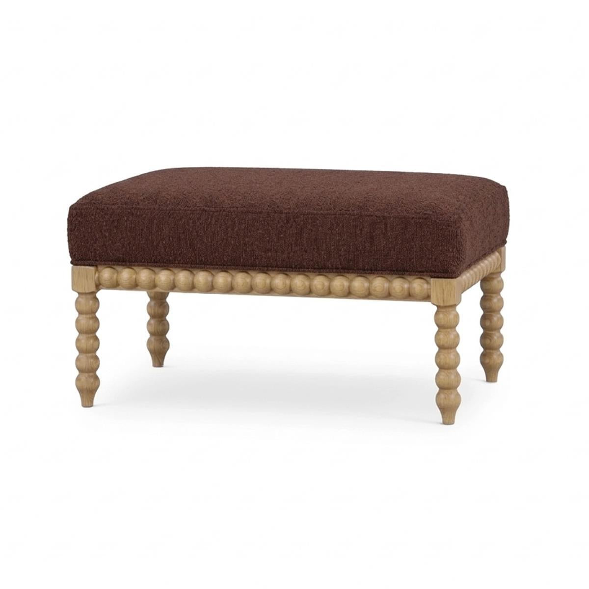 Charlotte Ottoman FURNITURE - ottoman Bramble