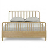 Charlotte Bed 13 - FURNITURE - bed Bramble King Natural