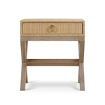 Renoir Bedside Wrapped FURNITURE - nightstand Bramble