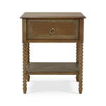 Cholet Bedside Table FURNITURE - nightstand Bramble One Drawer