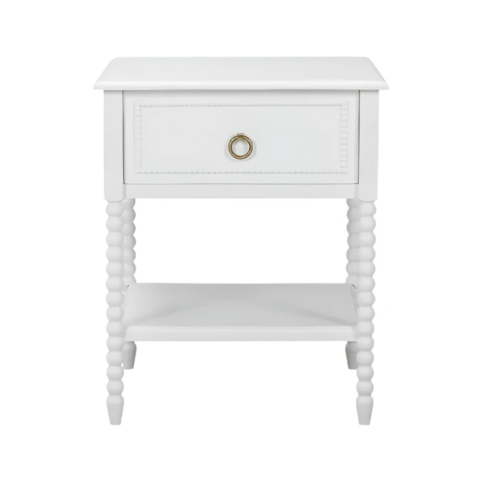Chloe Nightstand, White