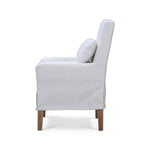 Bilboa Slipcovered Side Dining Chair FURNITURE - dining chair Bramble