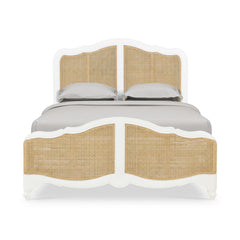 Architectural White w/ Rattan Natural