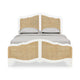 Architectural White w/ Rattan Natural
