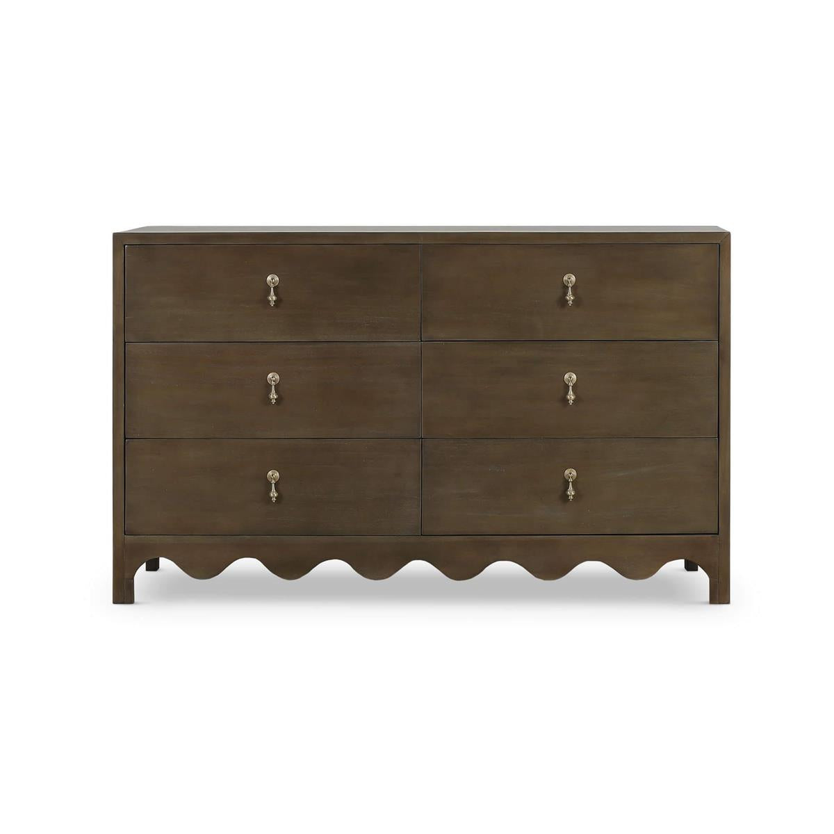 Colleen 6 Drawer Dresser FURNITURE - dresser Bramble Brown