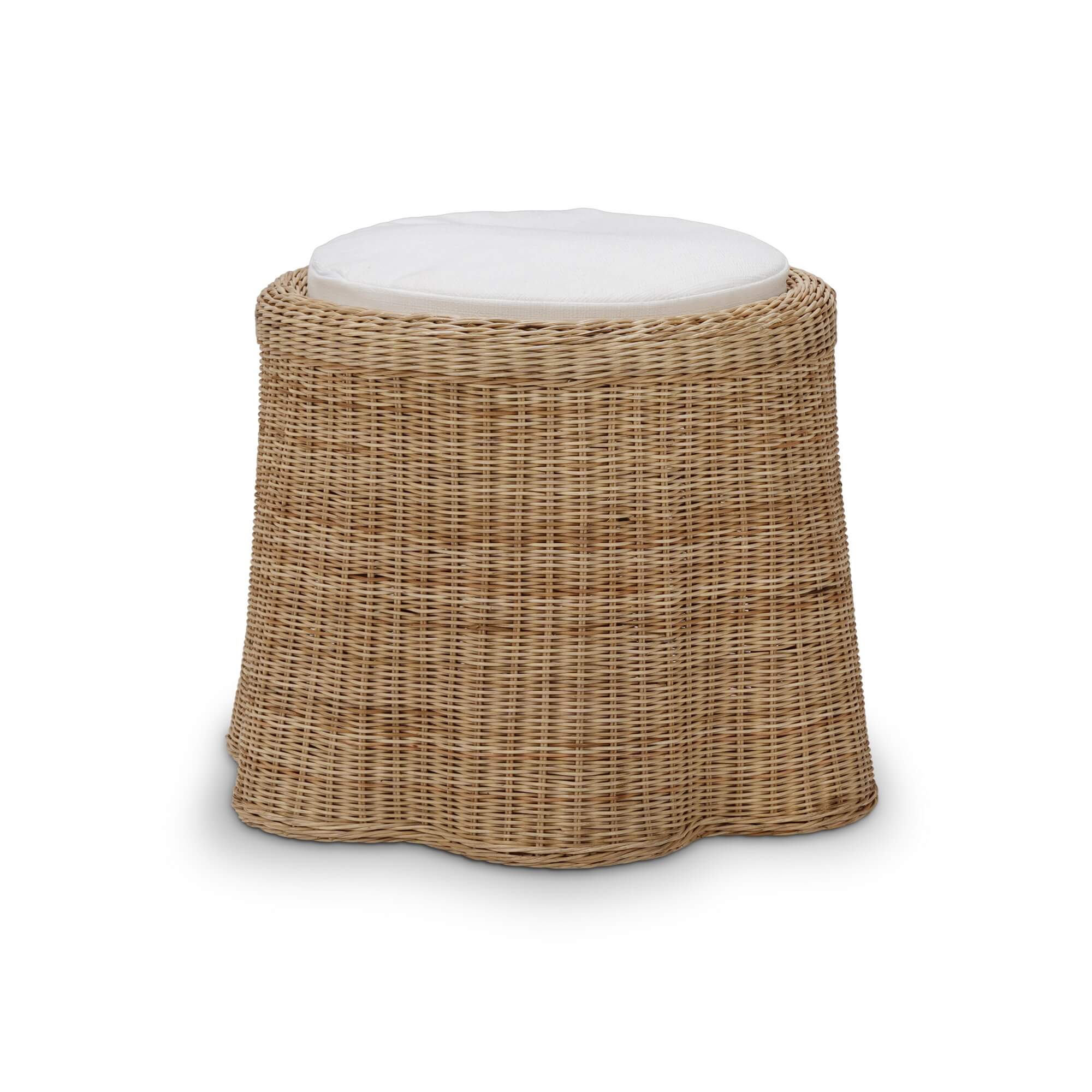 Newport Round Small Ottoman – view 2