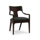 Cole Dining Chair FURNITURE - dining chair Bramble Walnut w/ Smoke Performance Fabric