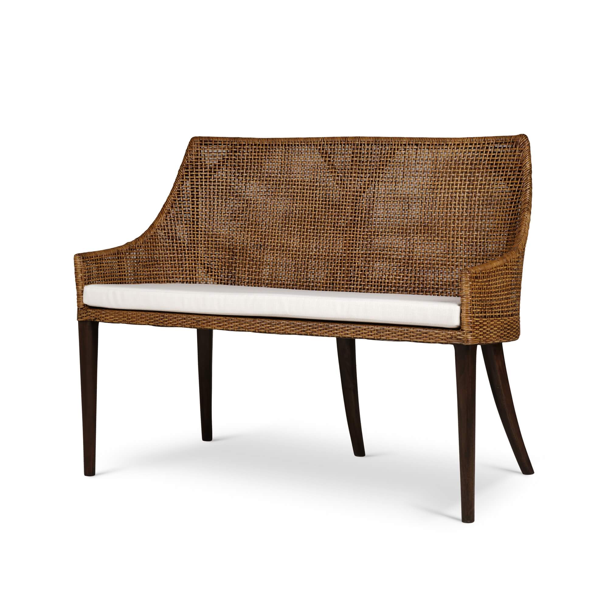 Sienna Rattan Loveseat FURNITURE - accent chair Bramble