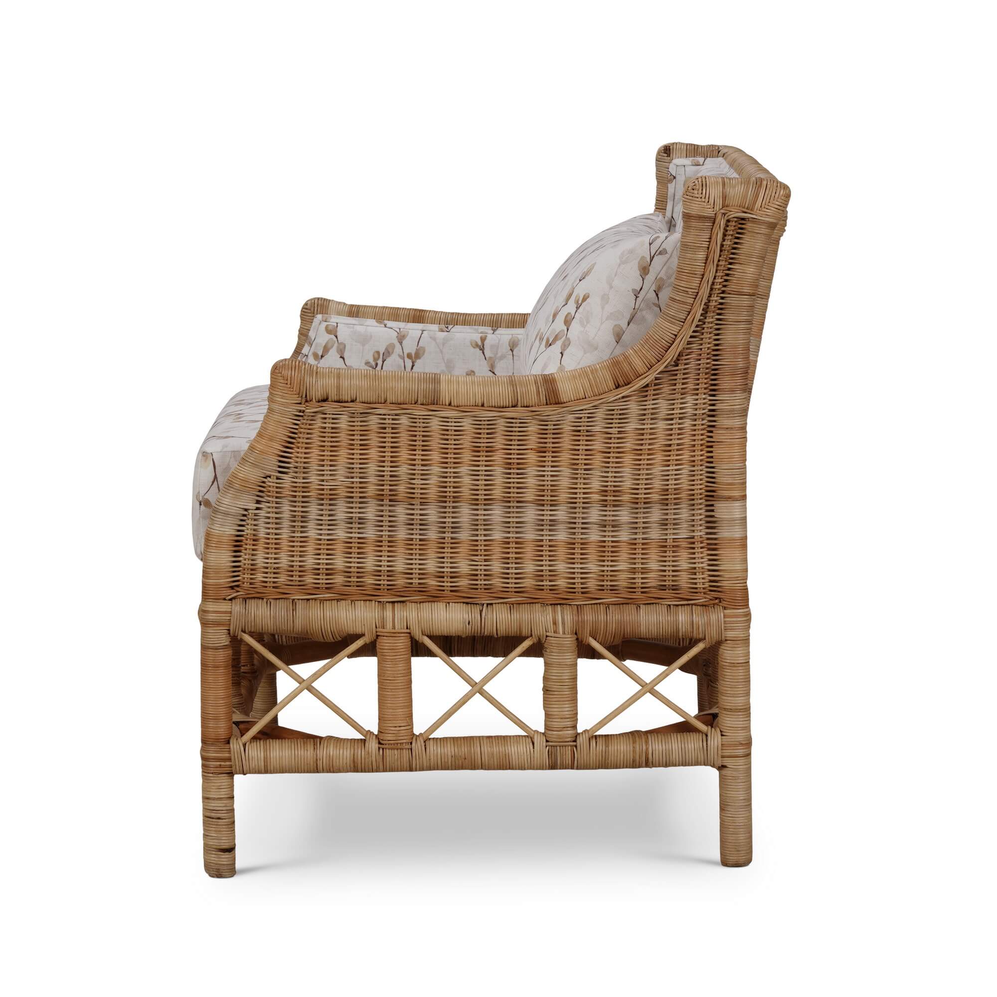 Rooney Rattan Chair FURNITURE - accent chair Bramble
