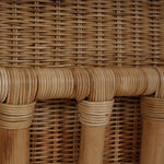 Hattie Rattan Wing Chair FURNITURE - accent chair Bramble