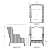 Martina Rattan Chair FURNITURE - Accent Chairs Bramble