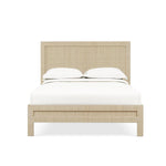 Kylie Rattan Bed FURNITURE - bed Bramble Queen